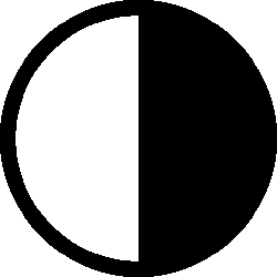 Colorblind black pieces setting icon