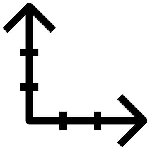 Coordinates style setting icon